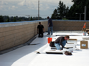 LA Fitness - New Roof - Detail Work Completion