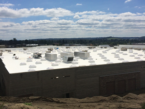 Walmart's new roof, Monroe, WA