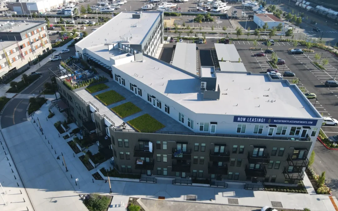The Port of Everett’s Waterfront Place Roof