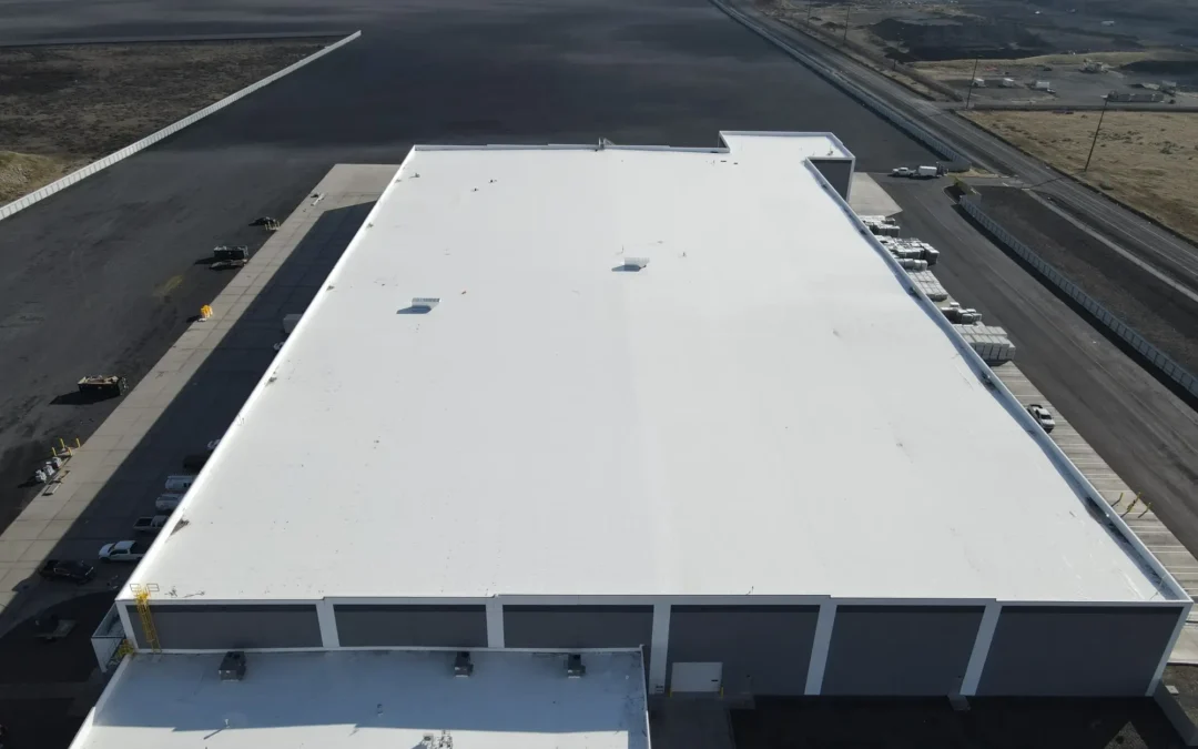 The New 180,000 SF LKQ Processing Facility’s Rhino Bond Roof